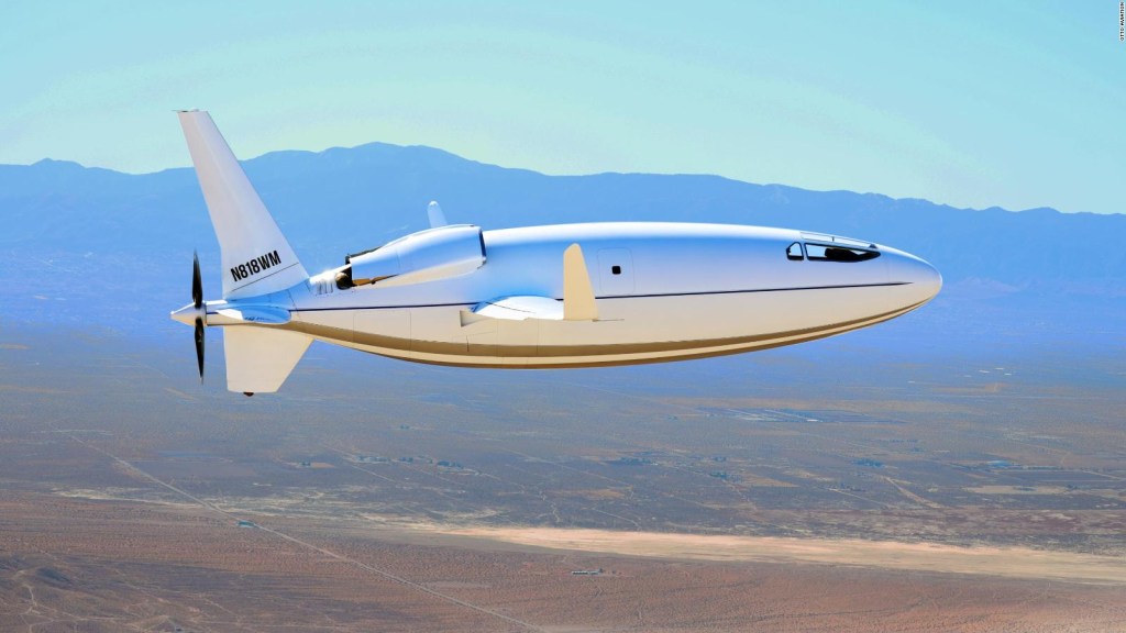 Sleek and efficient, this plane could make flights cheaper