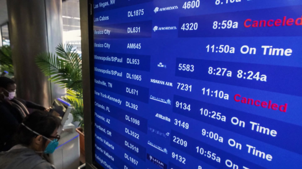 The reasons behind the cancellation of thousands of flights in the US