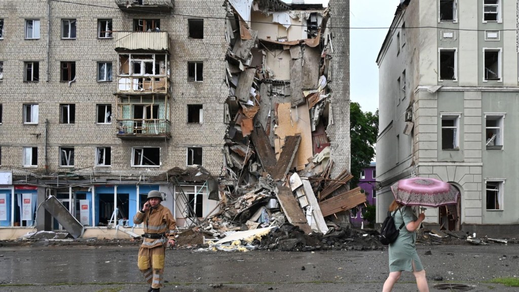 Así quedó la segunda ciudad más grande de Ucrania tras los bombardeos