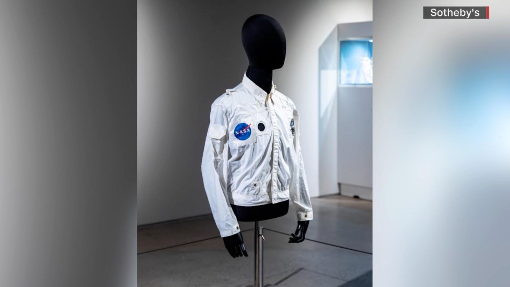 Jacket Buzz Aldrin wore on the moon up for auction