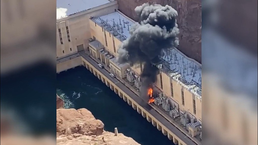 Fire breaks out at Hoover Dam