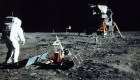 How did NASA celebrate a new anniversary of the arrival on the Moon?