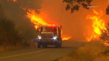 Incendio forestal en California está fuera de control