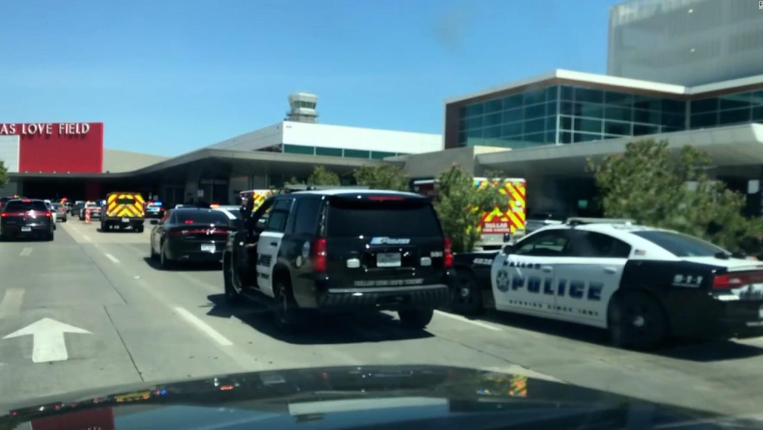 Detienen a mujer que disparó en el aeropuerto Love Field de Dallas