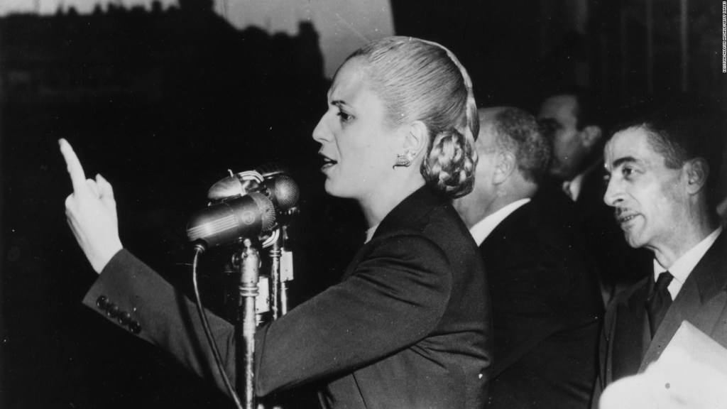 Was Eva Perón more radical than her husband?