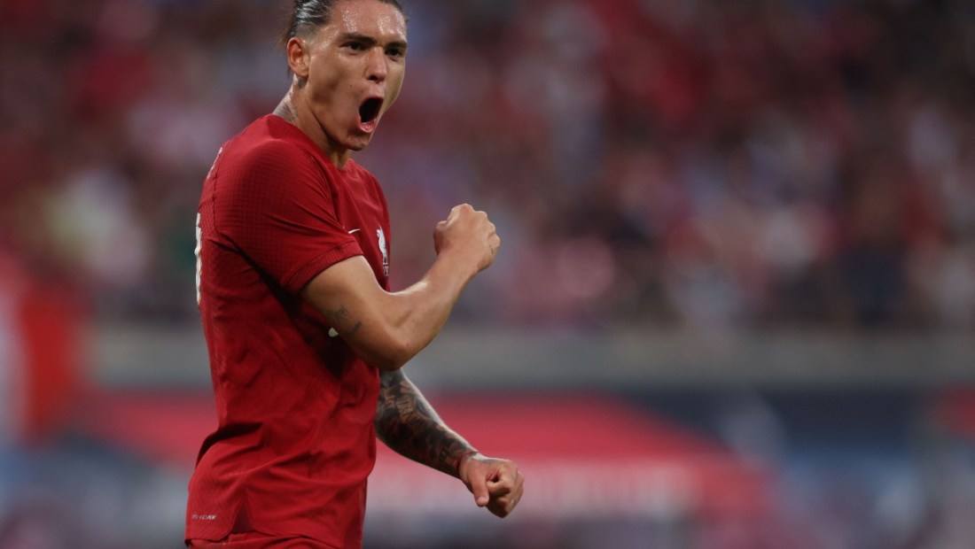 El uruguayo Darwin Núñez se desata con 4 goles en el RB Leipzig vs Liverpool