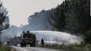 Incendios y calor afectan a buena parte de Europa