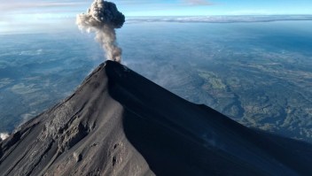 El volcán de Fuego de Guatemala, en una imagen de enero de 2022.