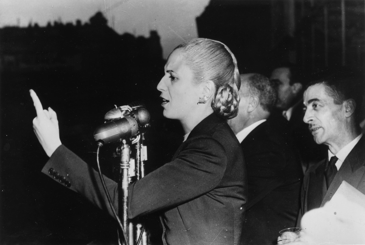 Así fue el último discurso de Eva Perón