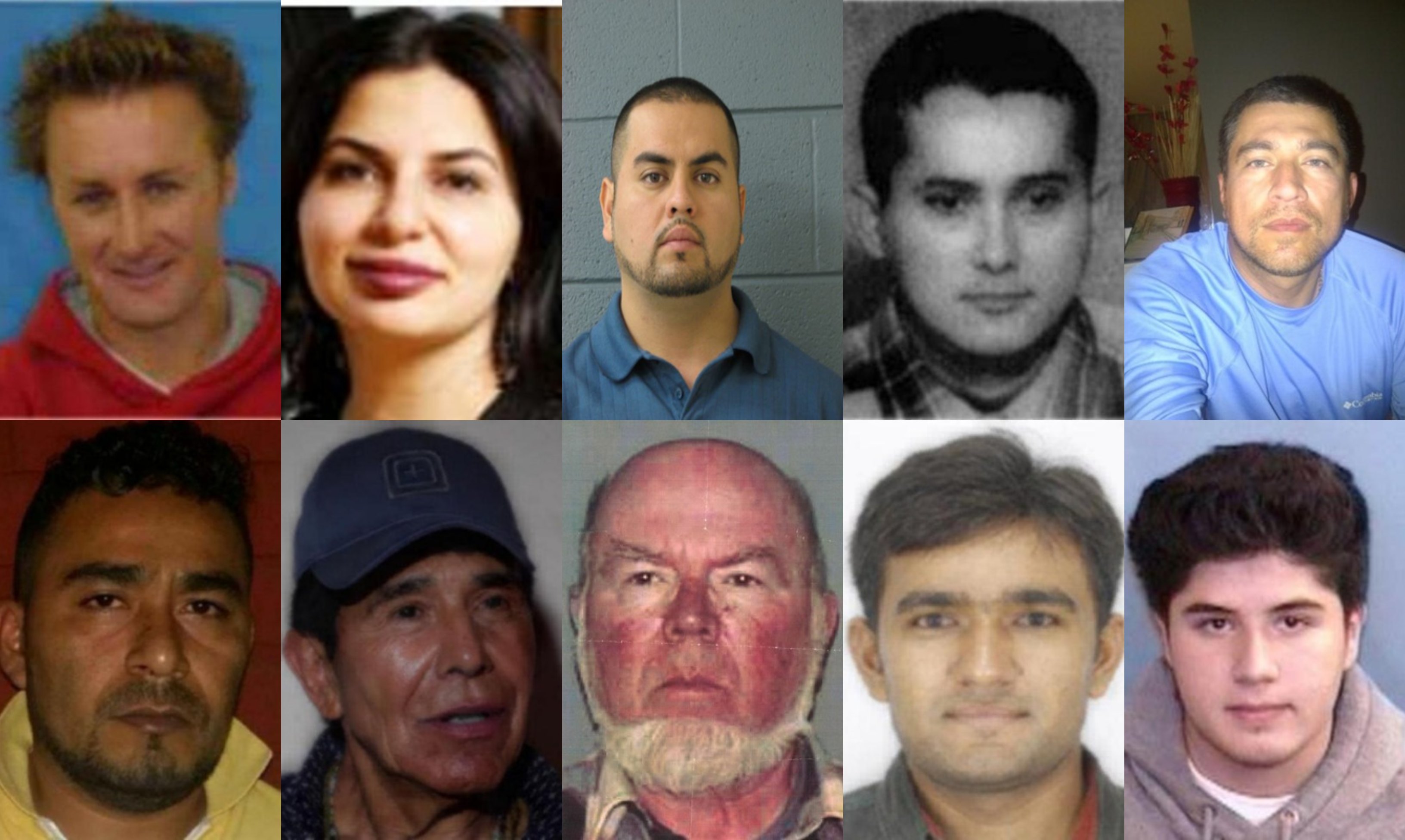 Quiénes son los 10 fugitivos más buscados por el FBI?