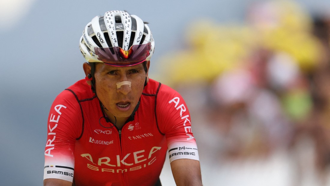 Nairo Quintana anunció que no correrá la Vuelta de España tras ser descalificado del Tour de Francia