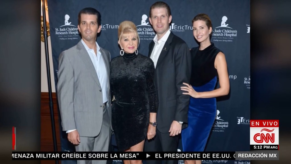 Ivana Trump died at her home in New York