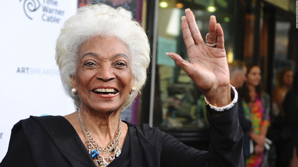 Such was the life of Nichelle Nichols, the pioneering actress of "star trek"