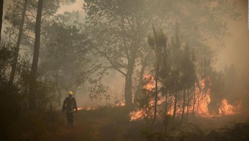 Francia llama a bomberos voluntarios debido a incendios
