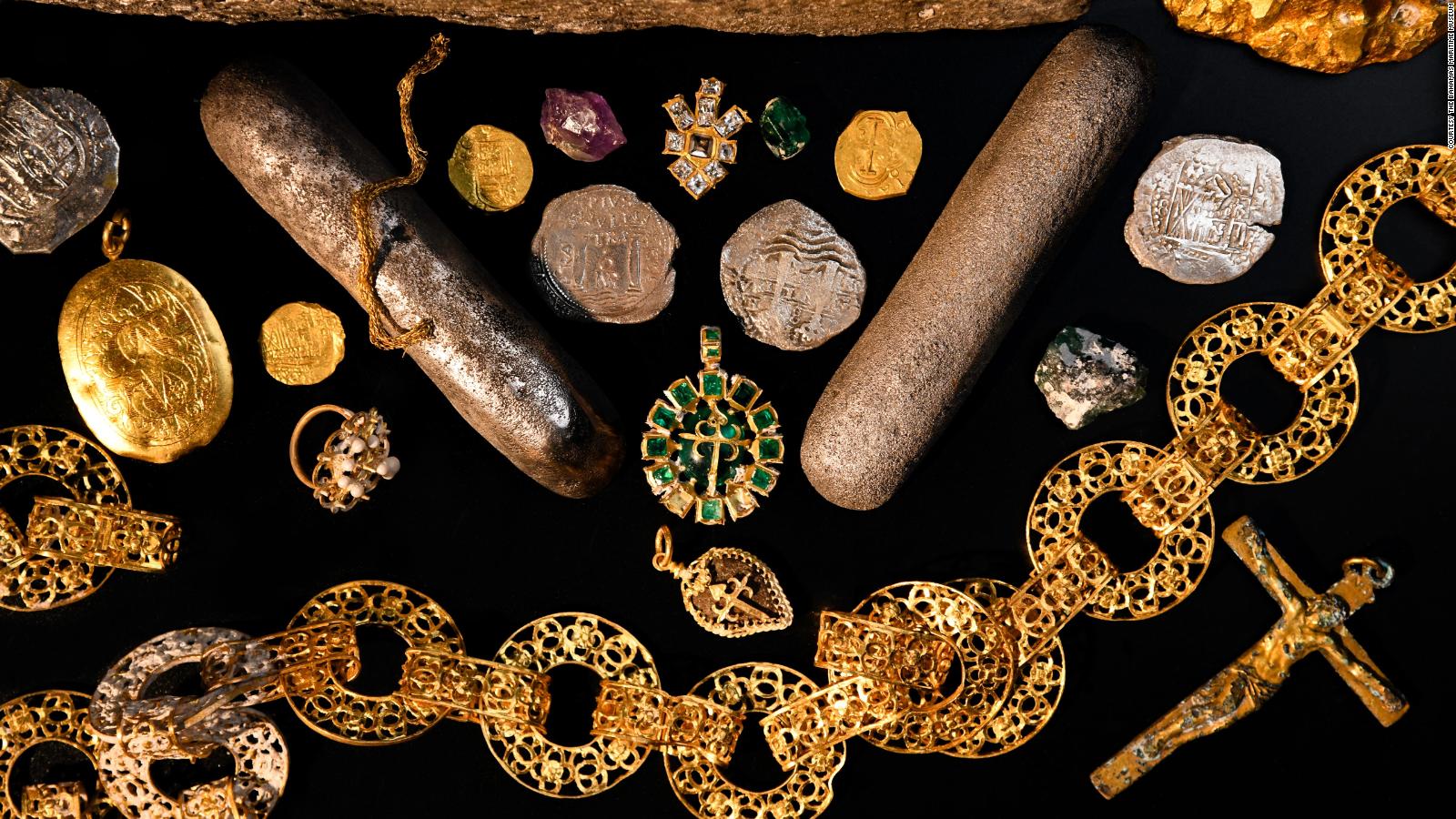 They recovered treasure from a Spanish shipwreck 350 years ago