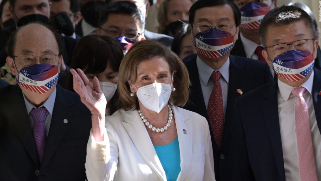 Tension between China and Taiwan over Pelosi