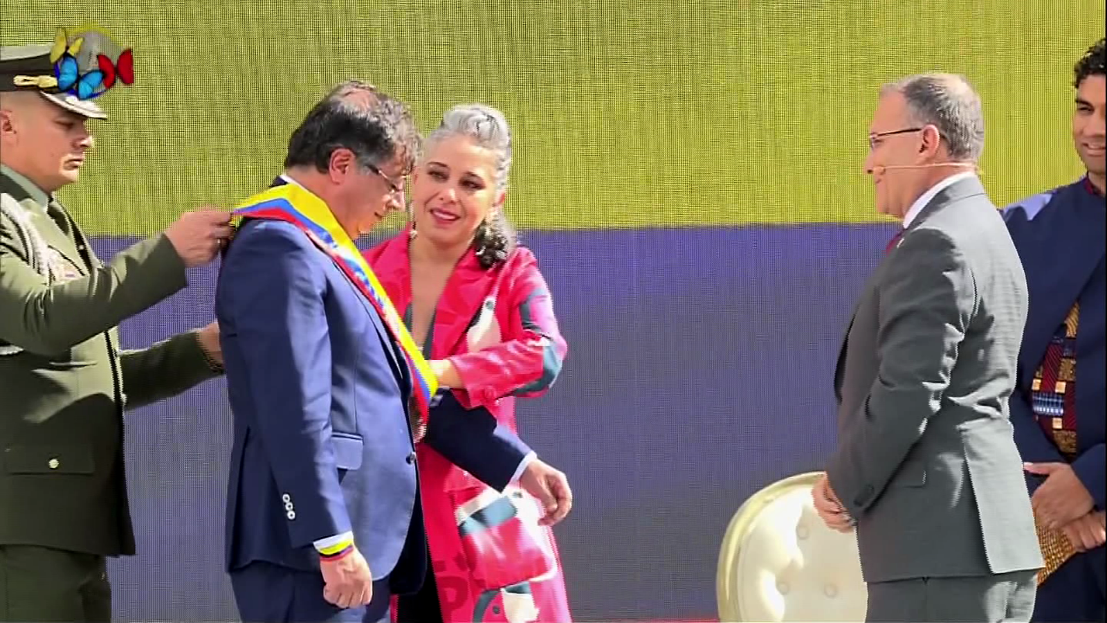 Así prestó juramento el nuevo presidente de Colombia, Gustavo Petro