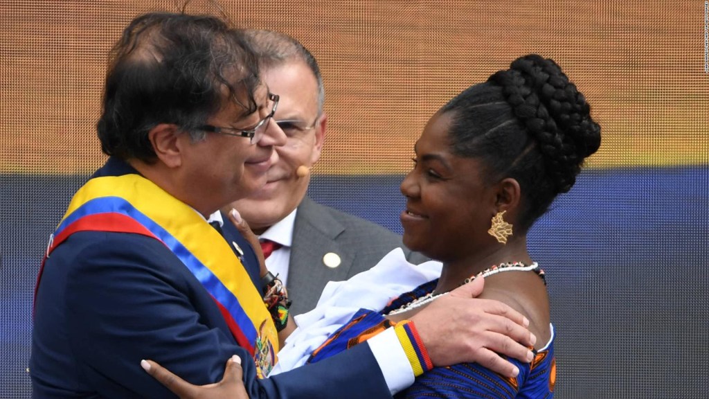 Francia Márquez is sworn in as Vice President of Colombia