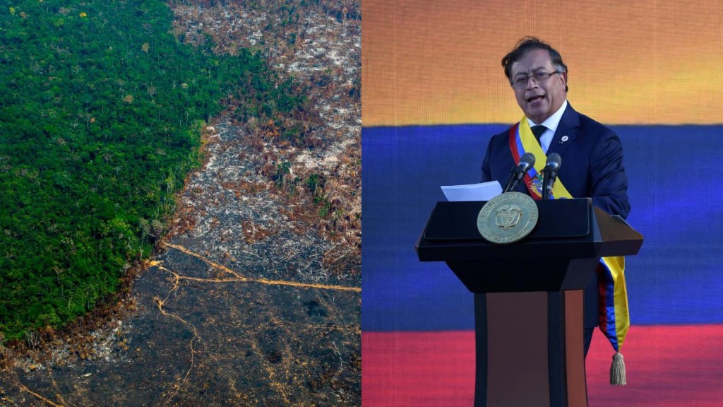 Gustav Petro: "Speeches will not save the Amazon rainforest"
