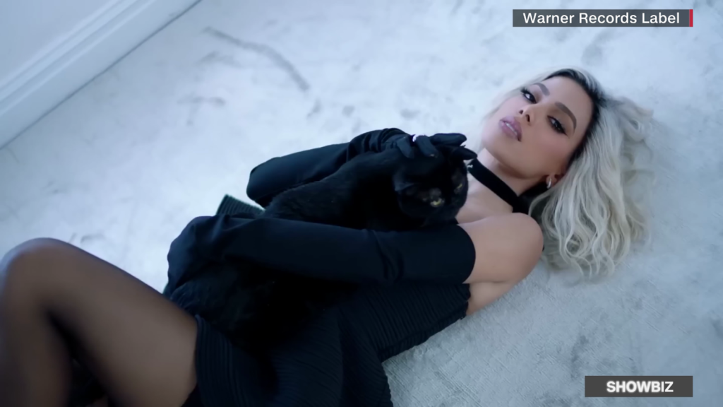 Anitta releases music video "cat"part of his album "Versions of Me Deluxe" which will be available in three languages