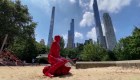 They install a satirical statue of Putin in a children's park in New York