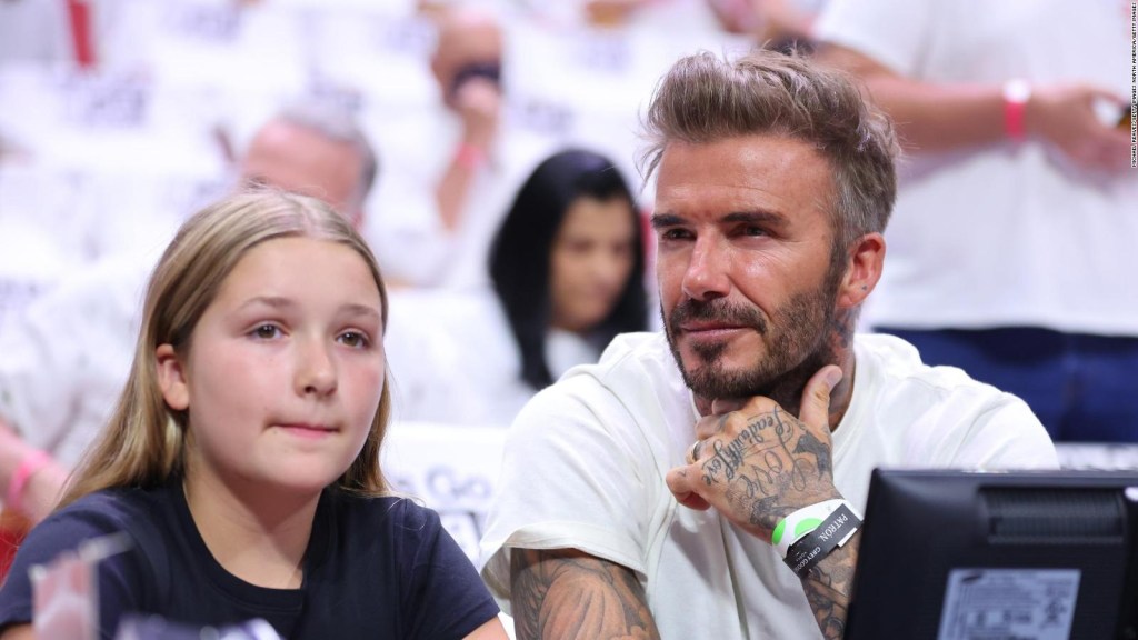 David Beckham and his embarrassing moment as a father