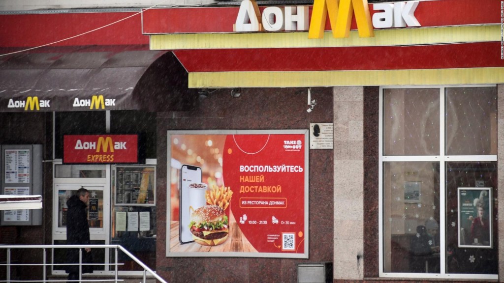 McDonald's se ponovno odpira v Ukrajini