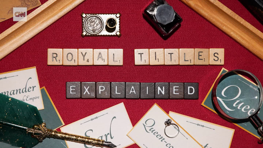 How do all British royal titles work?