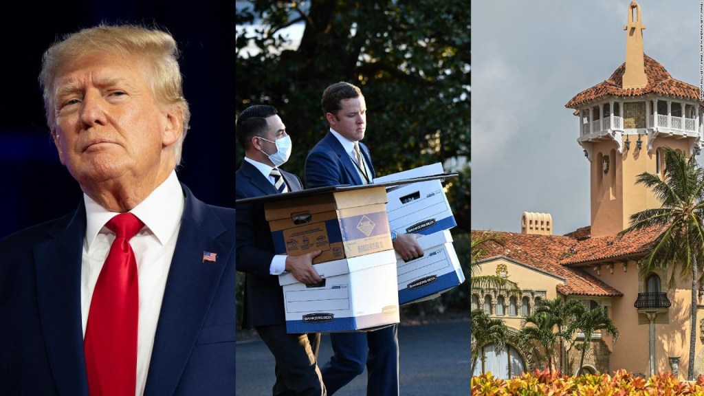 What did the FBI take from Trump's Florida residence?