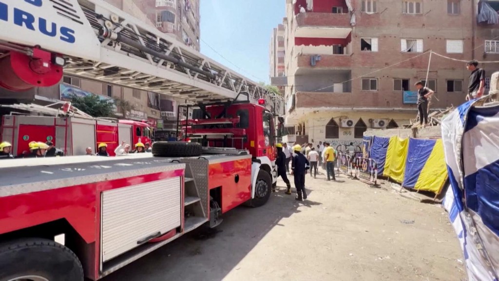 Un incendio mató al menos a 41 personas en una iglesia en Egipto