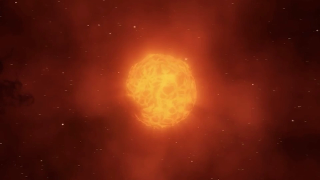 This is what the massive eruption in Betelgeuse looked like