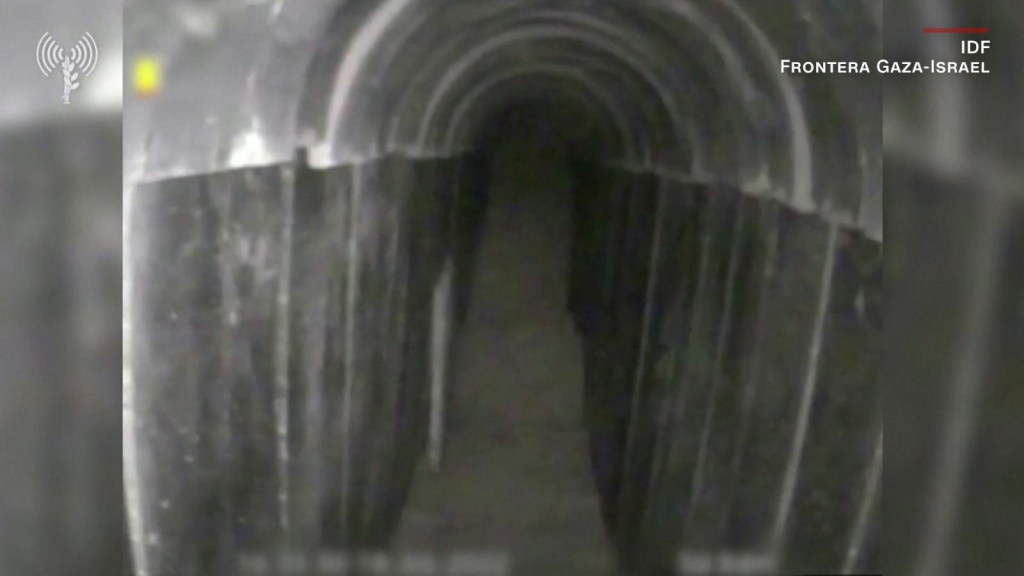 Según Israel, este túnel fue construido por Hamas para entrar en Gaza