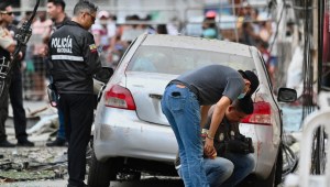 ¿De dónde venían los explosivos usados en atentado en Guayaquil?