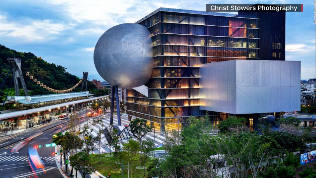 El nuevo centro de diseño de artes escénicas de Taipei