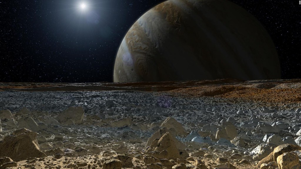 Estudio revela que la luna de Júpiter está bajo una capa de hielo