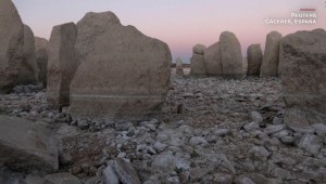 Descubren un tesoro arqueológico por la sequía en España