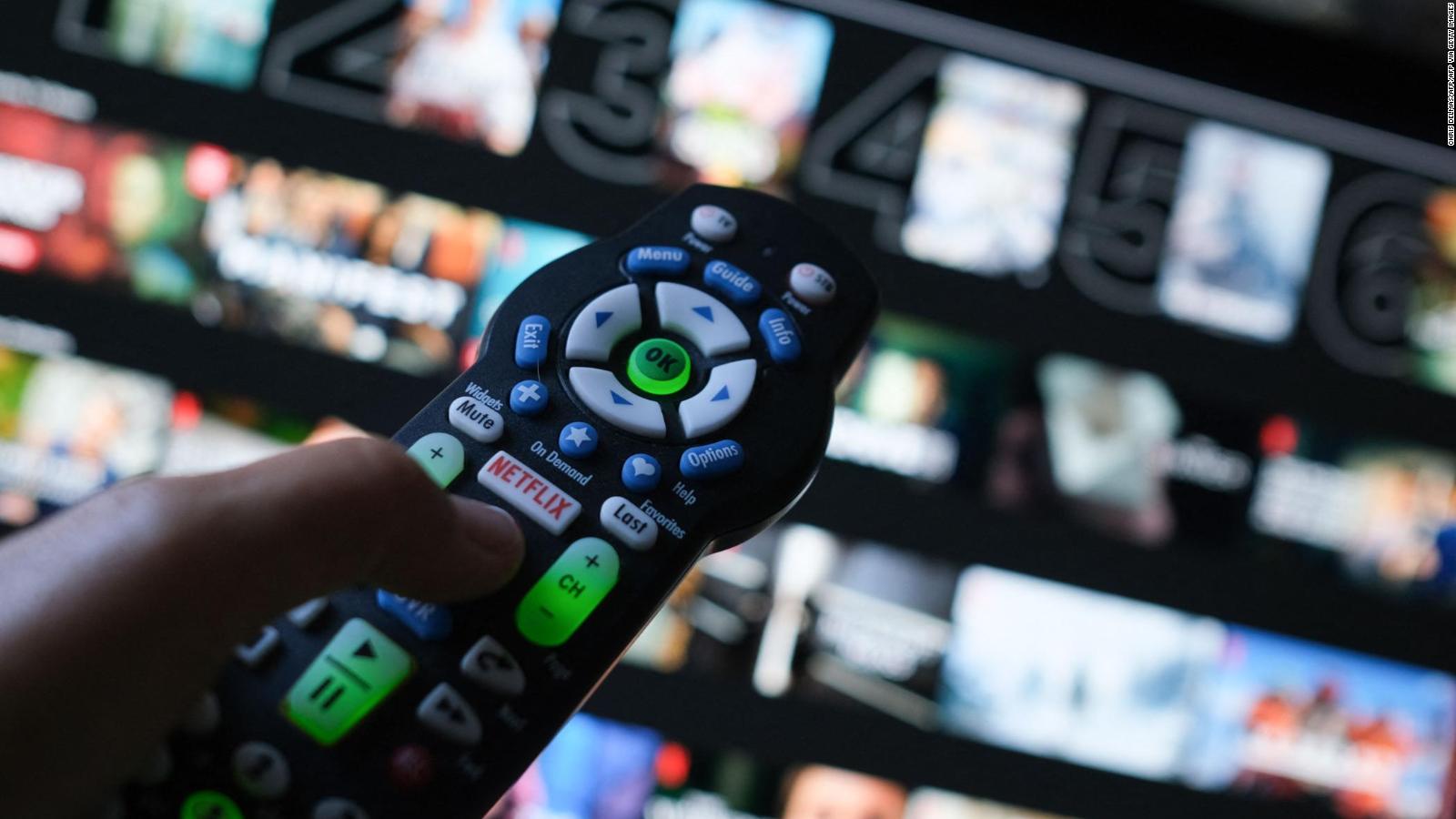 Por primera vez, más personas en EE.UU. ven más contenidos en
streaming que televisión por cable