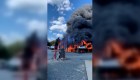 Necesitaron más de 100 bomberos para sofocar incendio en astillero