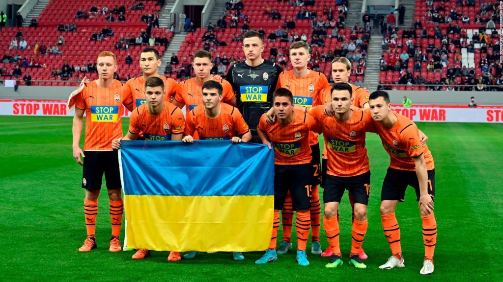 Shakhtar Donetsk and its new bus due to the conflict in Ukraine and Russia