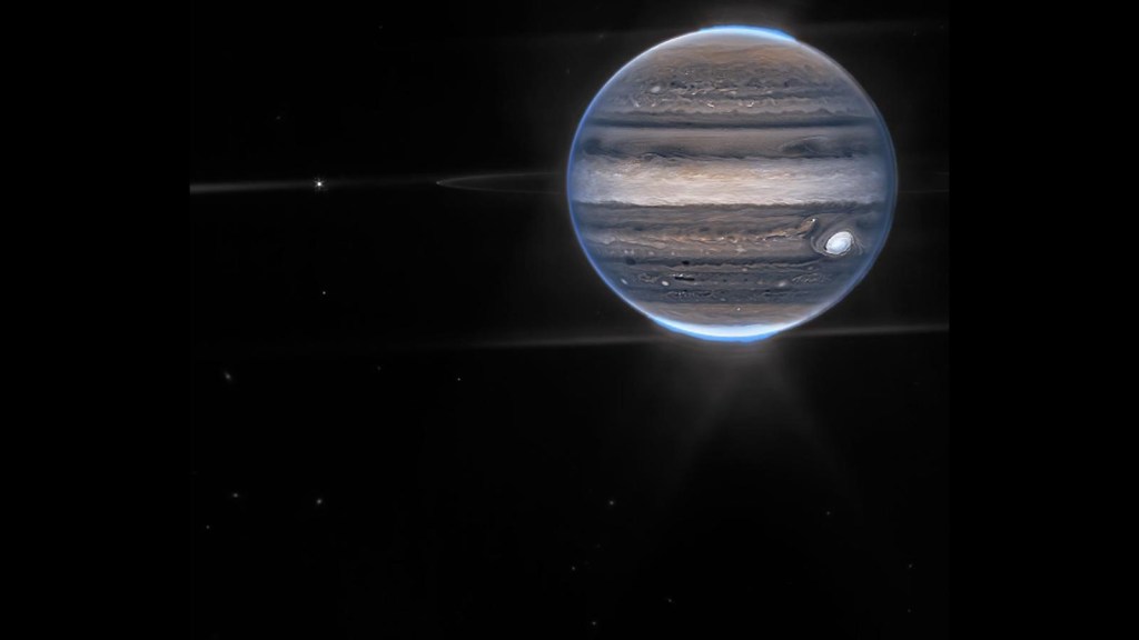 Mira las impactantes imágenes de Júpiter tomadas por el telescopio Webb