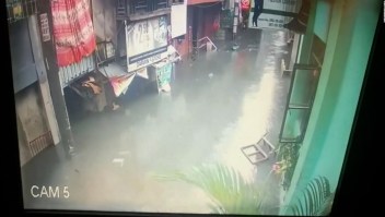 Timelapse muestra cómo crecen las inundaciones en Filipinas