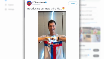 Barcelona y su polémica tercera camiseta