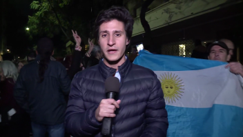 Heridos y detenidos en manifestación a favor de Cristina Kirchner
