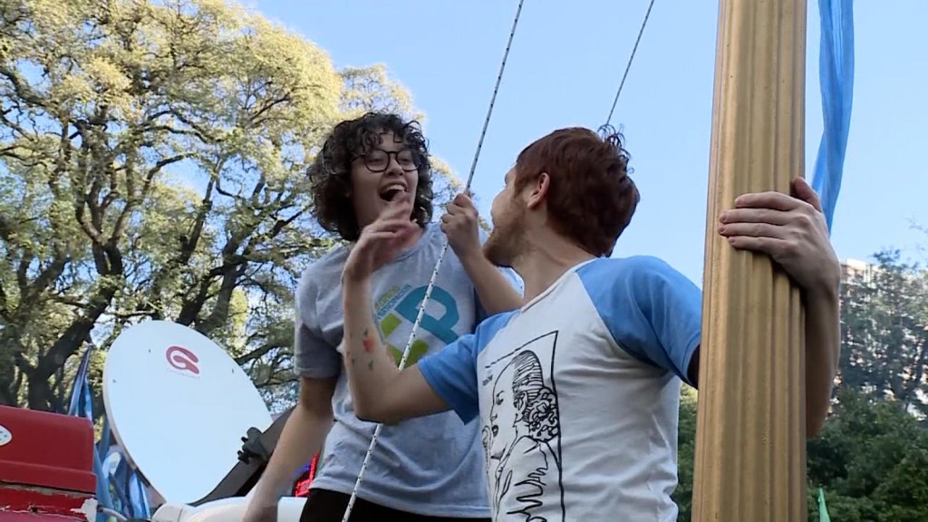 Watch the march in favor of Cristina Fernández de Kirchner