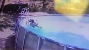 Niño salva a su madre de morir ahogada en una piscina