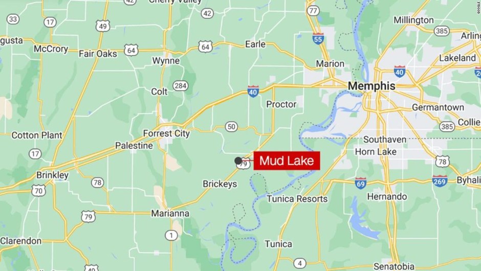 Arkansas' Mud Lake, where the judge's body was found
