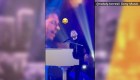 Noel Schajris concierto interrumpido alarma