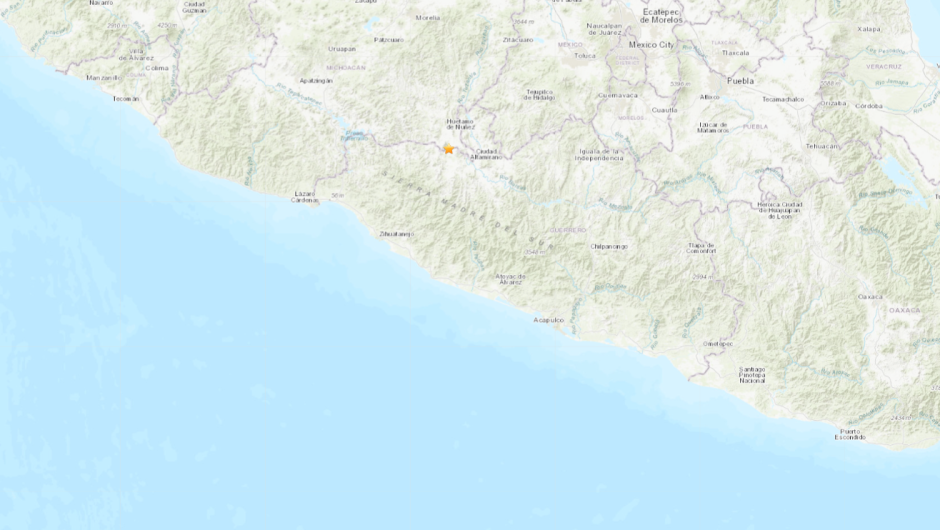 Un sismo de magnitud 5,2 se registró la madrugada de este viernes entre los estados mexicanos de Guerrero y Michoacán, según un informe preliminar del Servicio Geológico de Estados Unidos. 