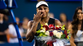 Entre lágrimas, Serena Williams se despide tras su derrota en Toronto