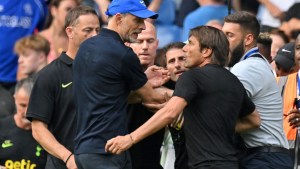 Tuchel y Conte, en medio del enfrentamiento tras el Chelsea vs Tottenham